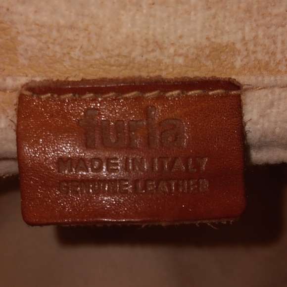 FURLA VINTAGE LEATHER CROSSBODY - Picture 10 of 10